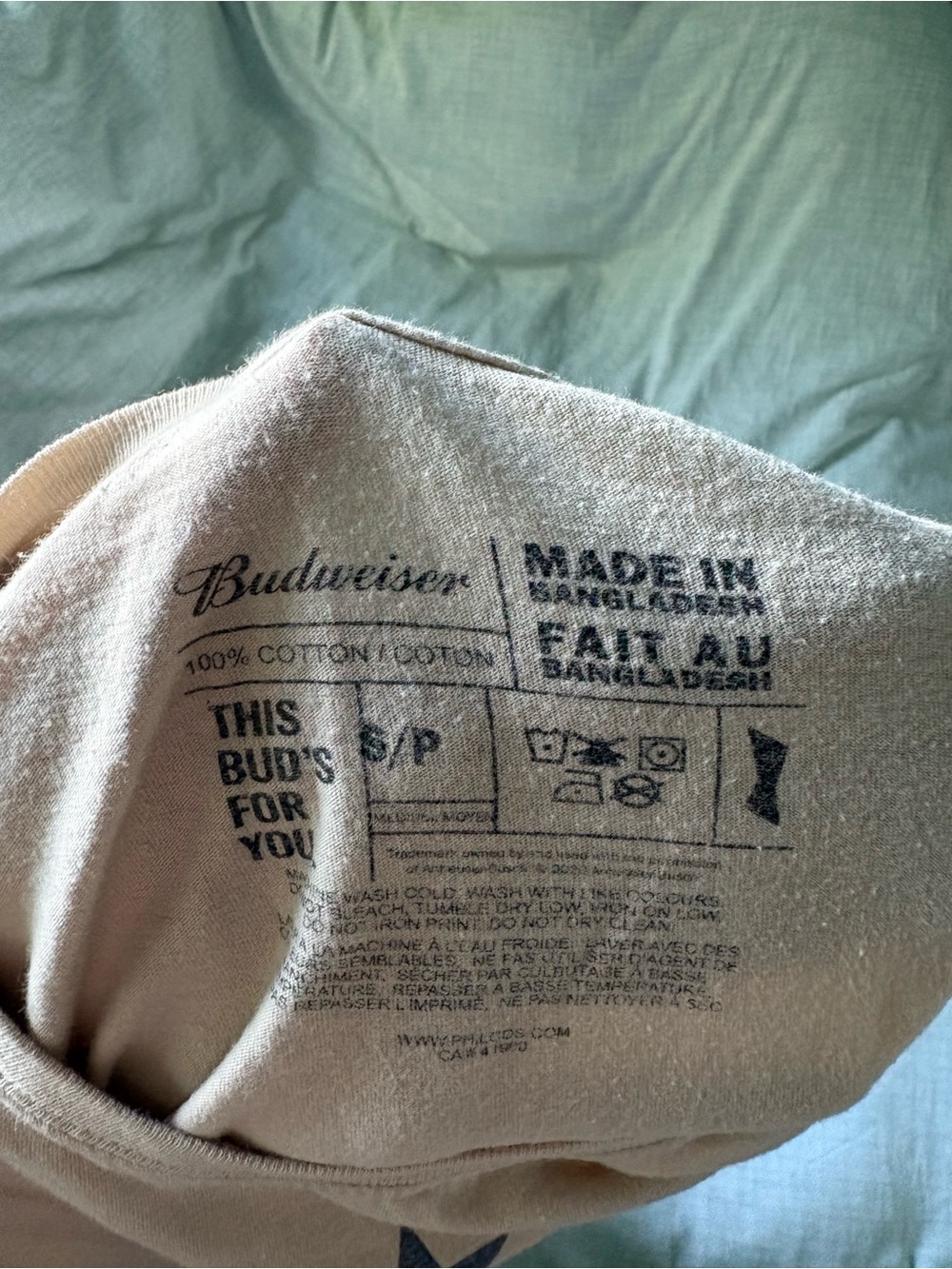 Budweiser unisex graphic tshirt - Picture 3 of 3